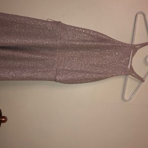 Light pink sparkly dress